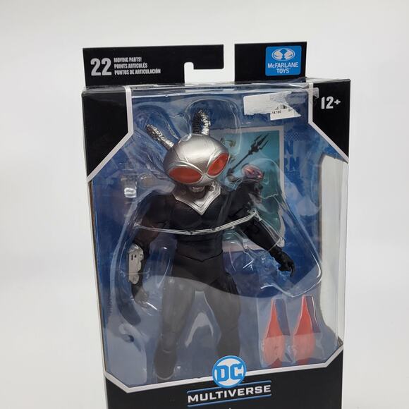 DC Multiverse Aquaman and The Lost Kingdom Black Manta 7" Figure Mcfarlane New - Picture 8 of 11